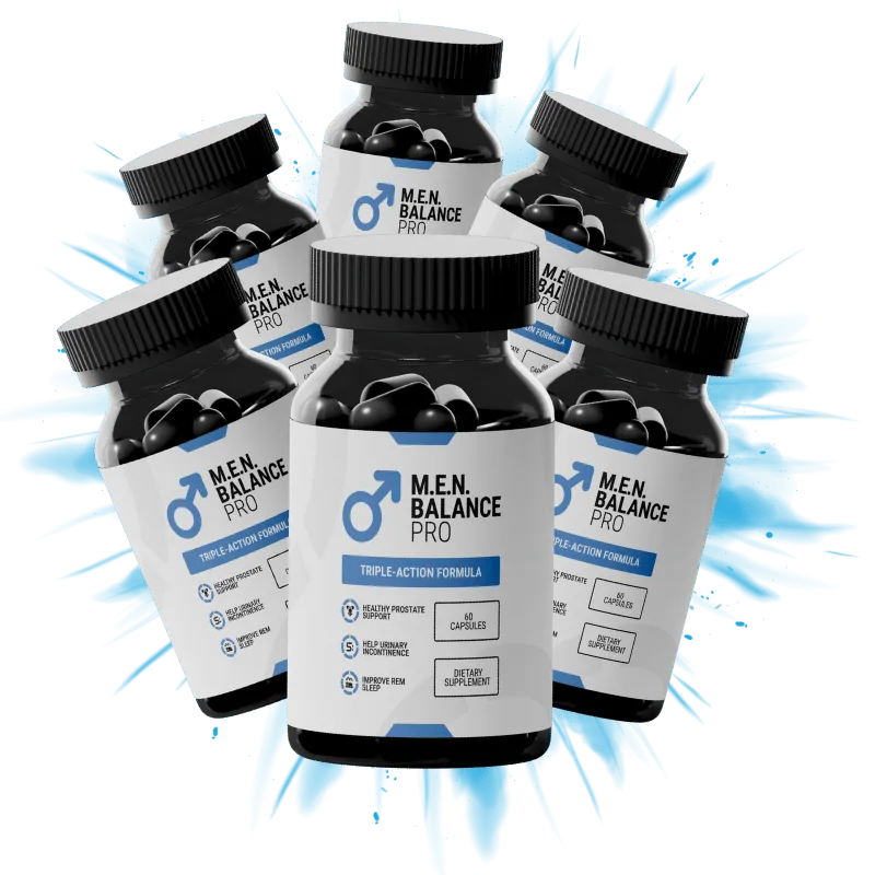 Men Balance Pro 6 bottles package